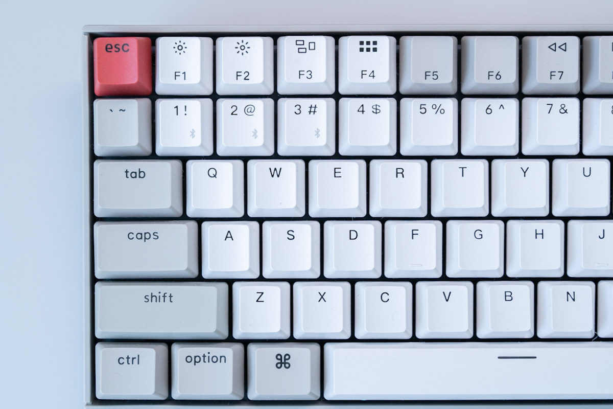 Keychronのキーボード特有の配色