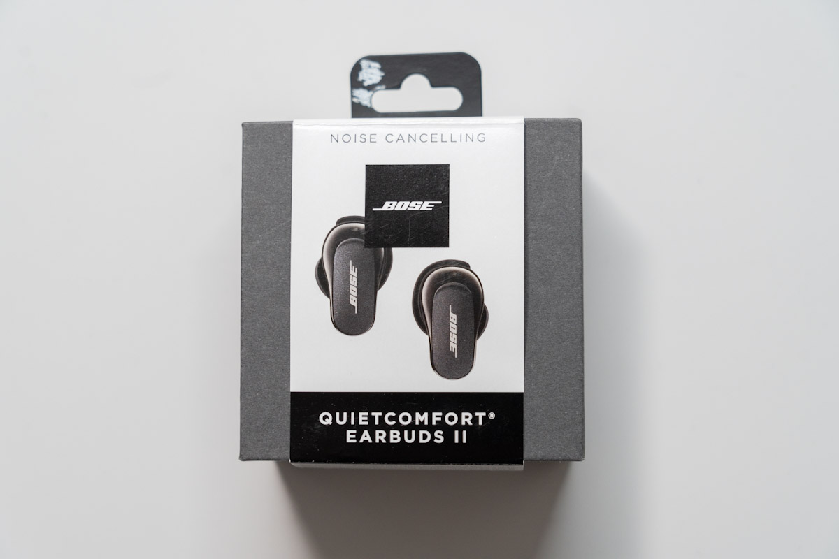 Bose QuietComfort Earbuds Ⅱの外箱