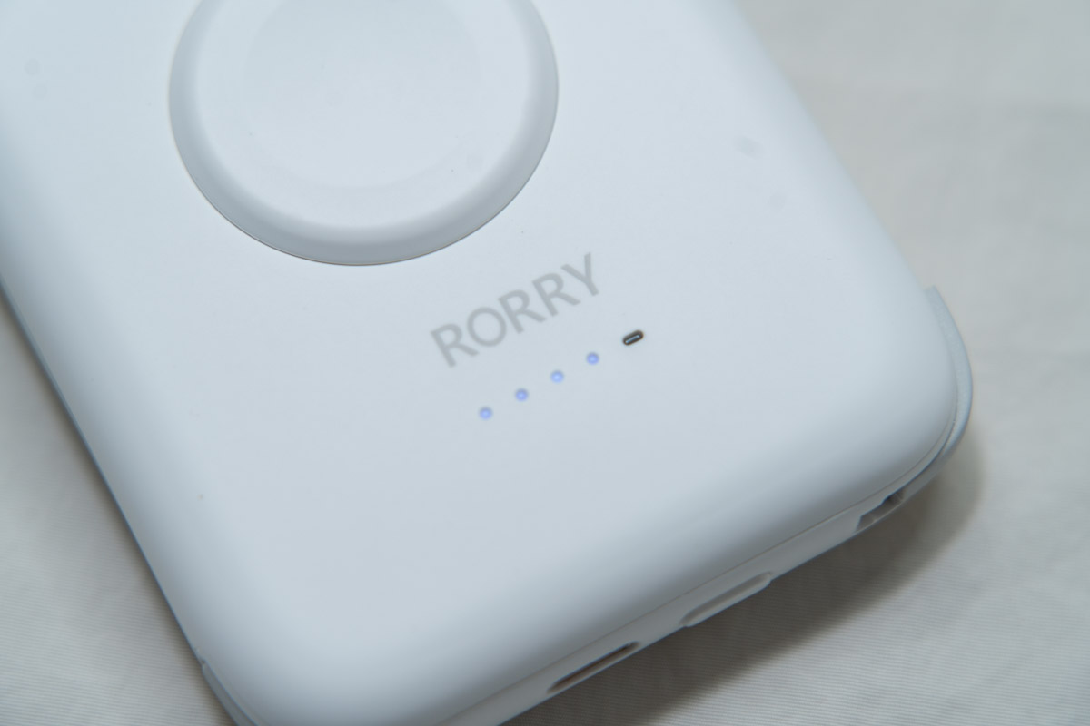 RORRY Apple Watch対応モバイルバッテリー