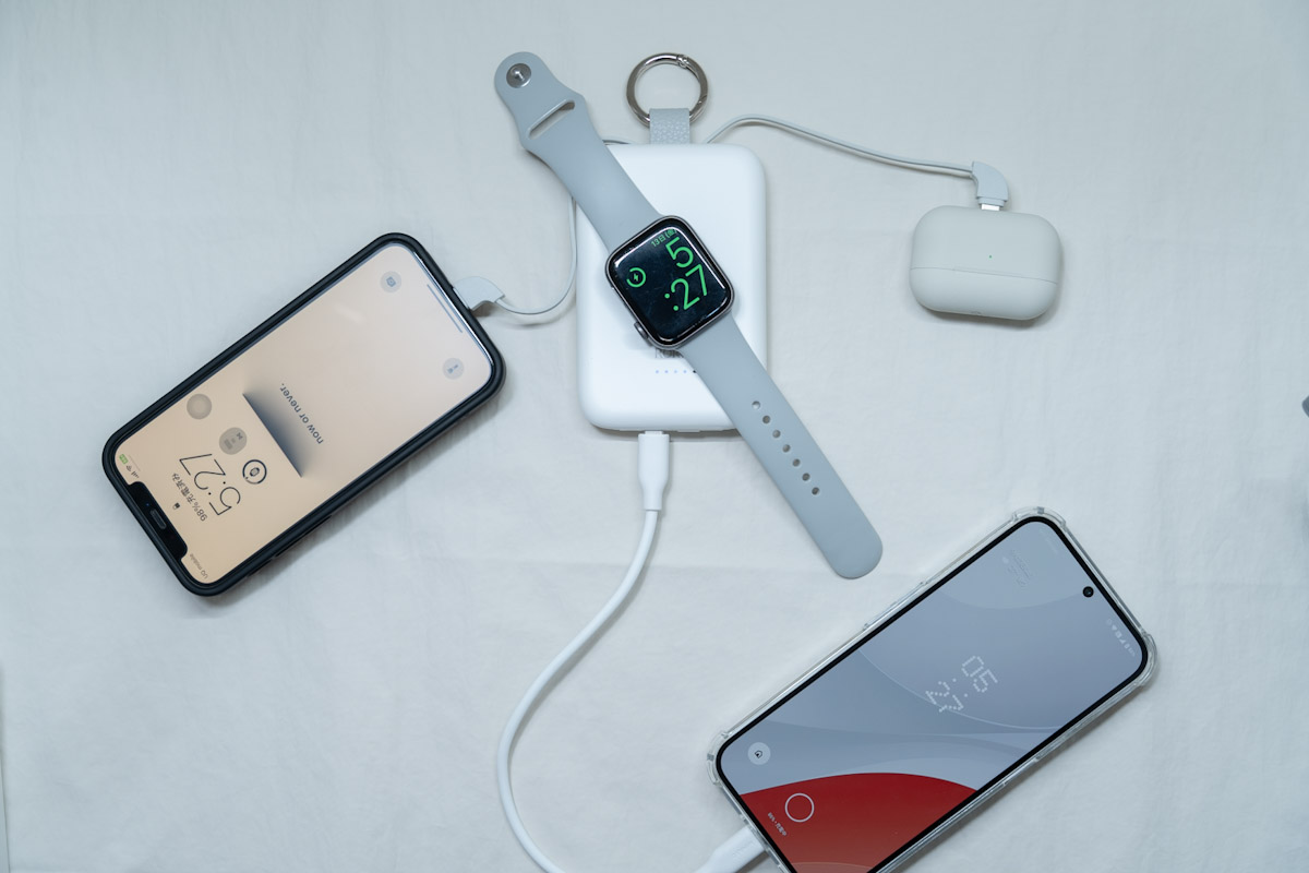 RORRY Apple Watch対応モバイルバッテリー