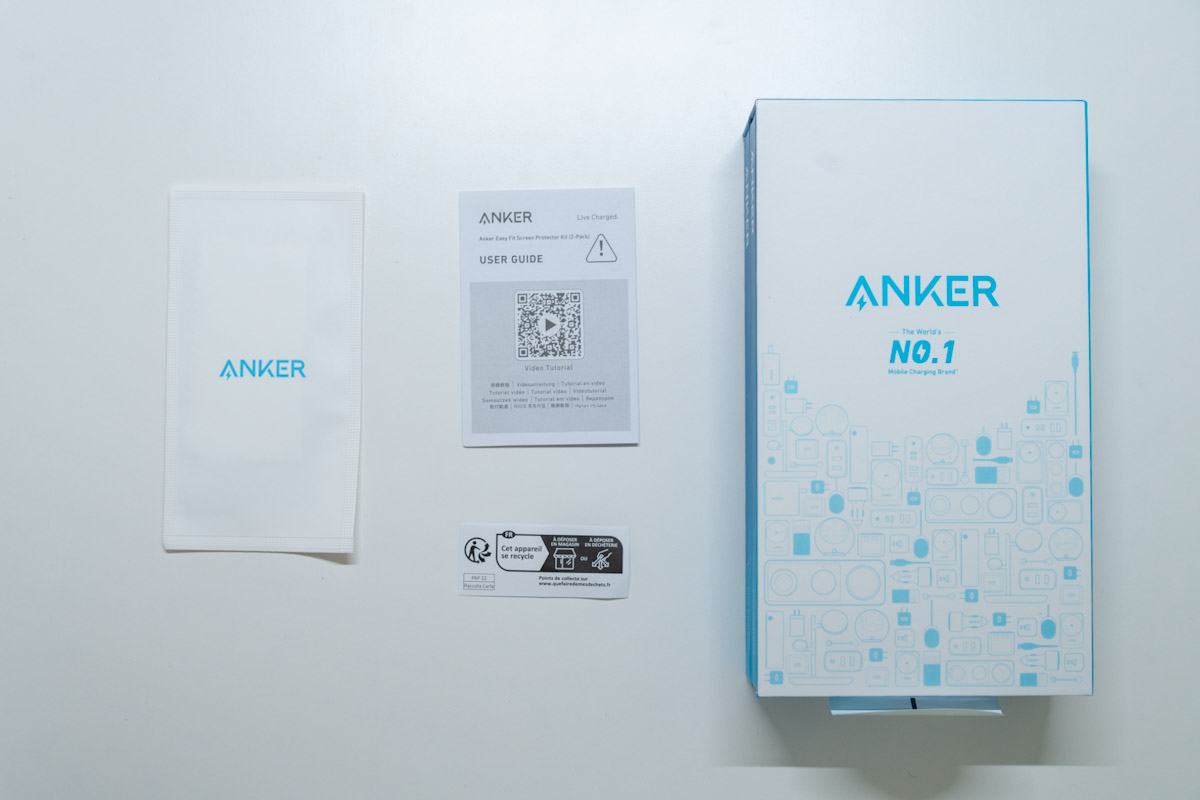 Anker Easy Fit ガラスフィルムキット