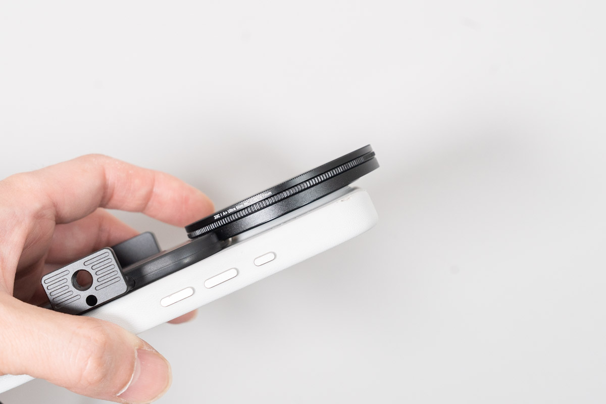 JJC MagSafe対応スマホレンズフィルターアダプター