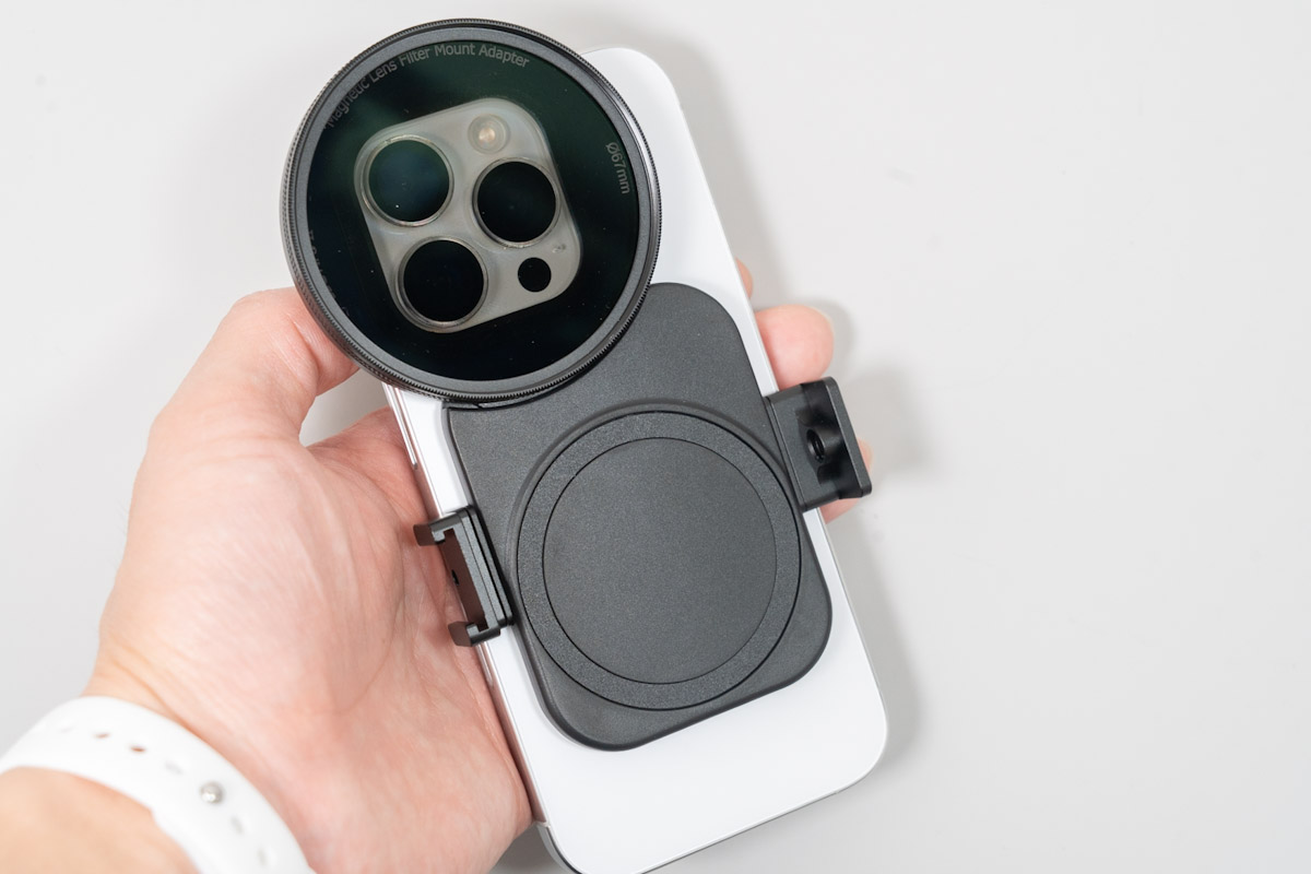 JJC MagSafe対応スマホレンズフィルターアダプター