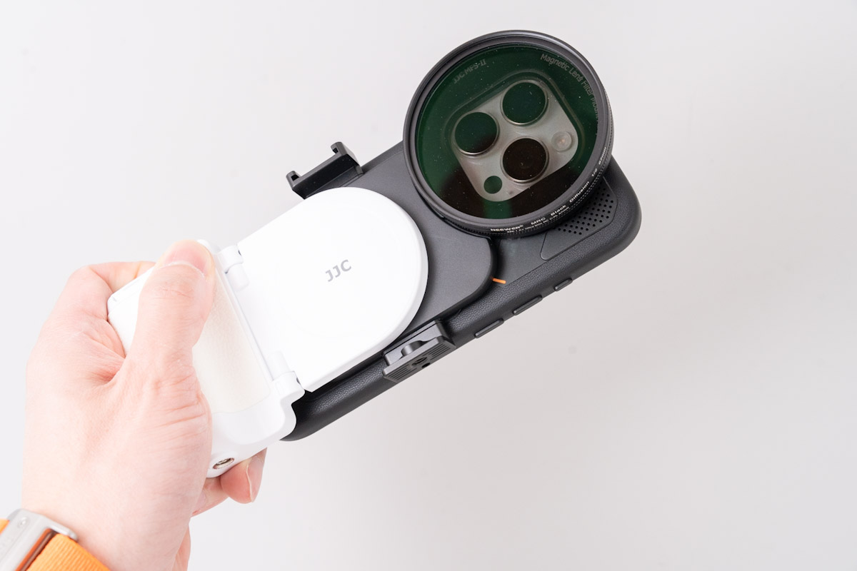 JJC MagSafe対応スマホレンズフィルターアダプター