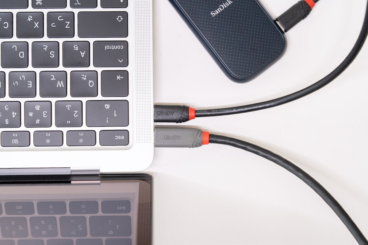 LINDY USB3.2ケーブル