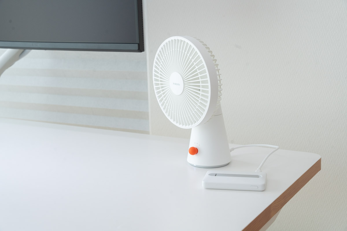 Xiaomi 充電式ミニファン