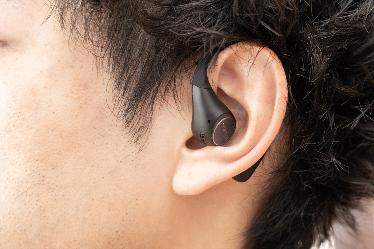 EarFun OpenJumpの装着感