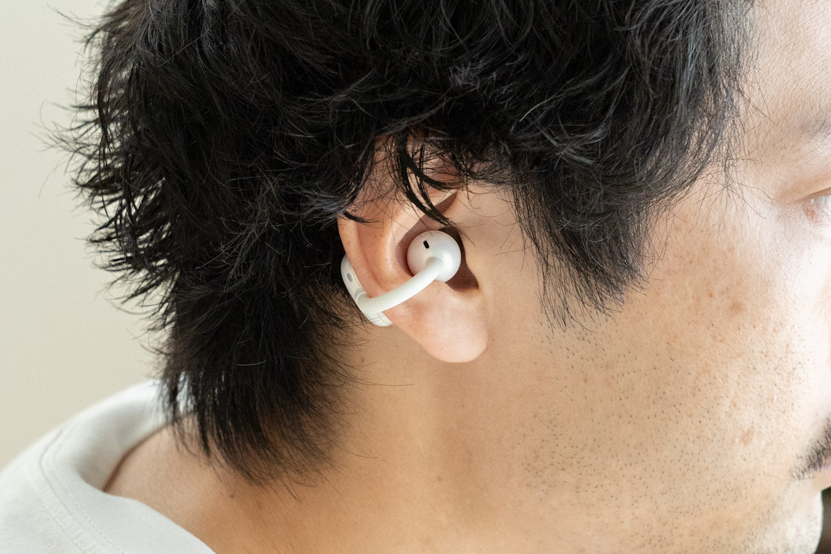 TALIX Ultra Open Earbuds X6の装着感は快適そのもの