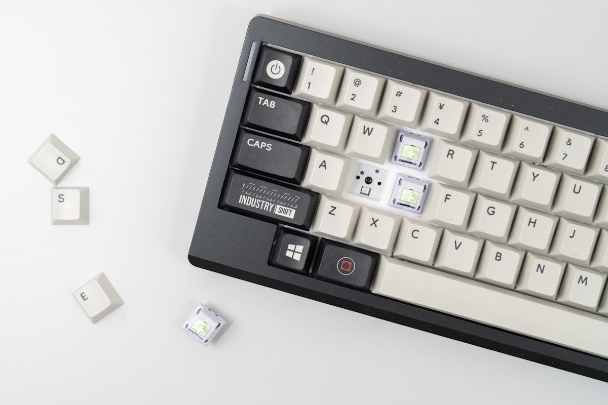 EPOMAKER Hack 59はホットスワップ対応