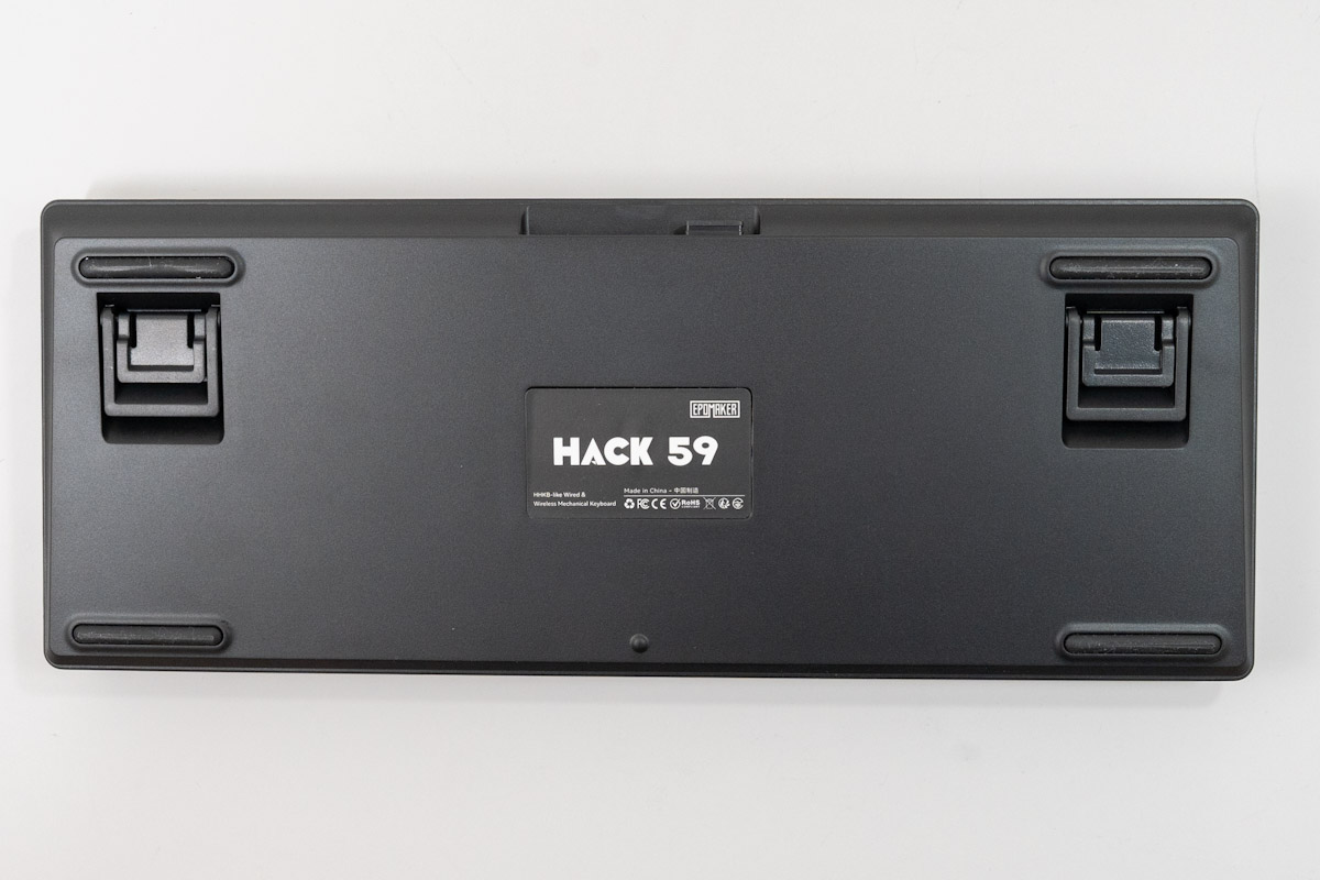 EPOMAKER Hack 59の背面