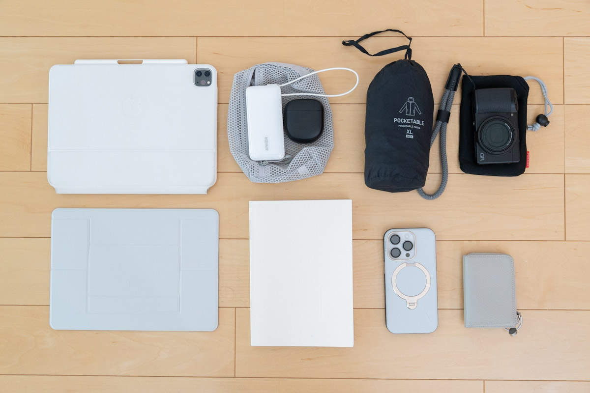 PGYTECH OneGo Lite Backpackのカバンの中身