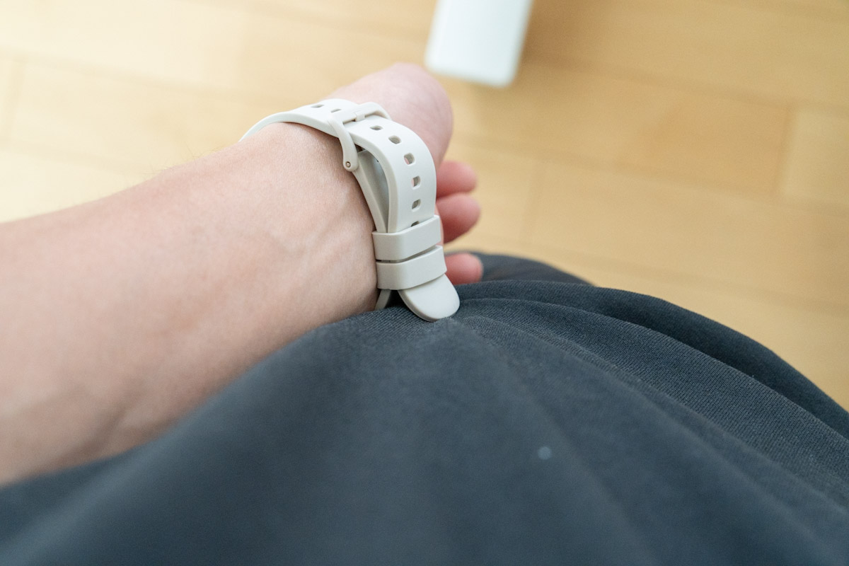 FOSMET P1のベルトは引っかかりやすい