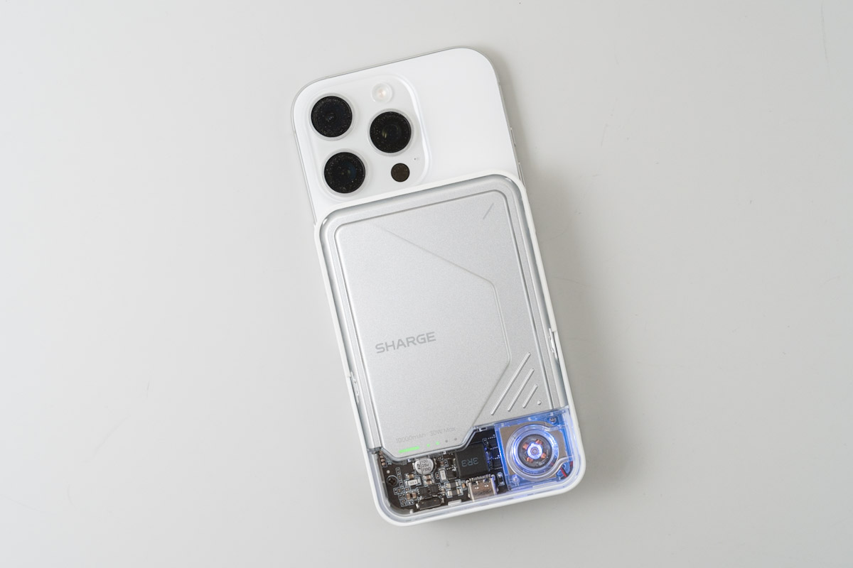 SHARGE ICEMAG 2をiPhone 16 Proに装着