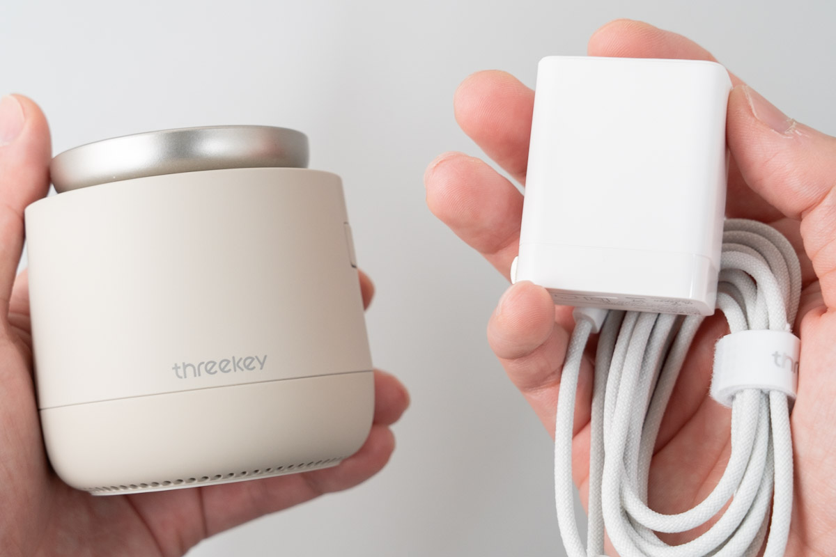 THREEKEY 4in1 マグネット無線充電ステーション
