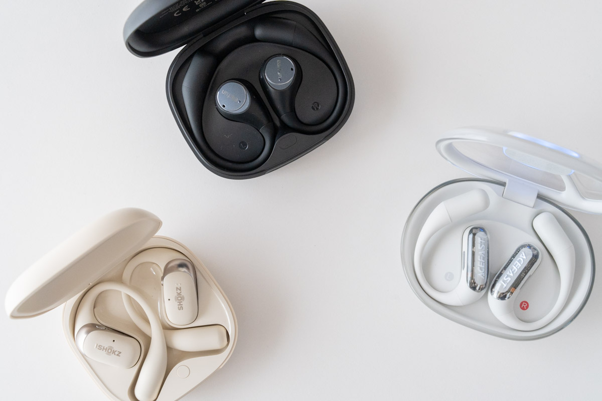 ACEFAST ACEFIT ProとShokz OpenFit2とEarFun OpenJump