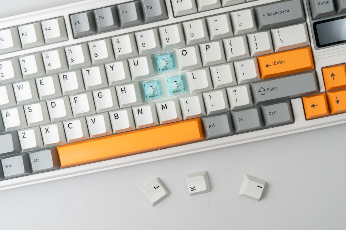 EPOMAKER RT85のキースイッチはCreamy Jade Switch