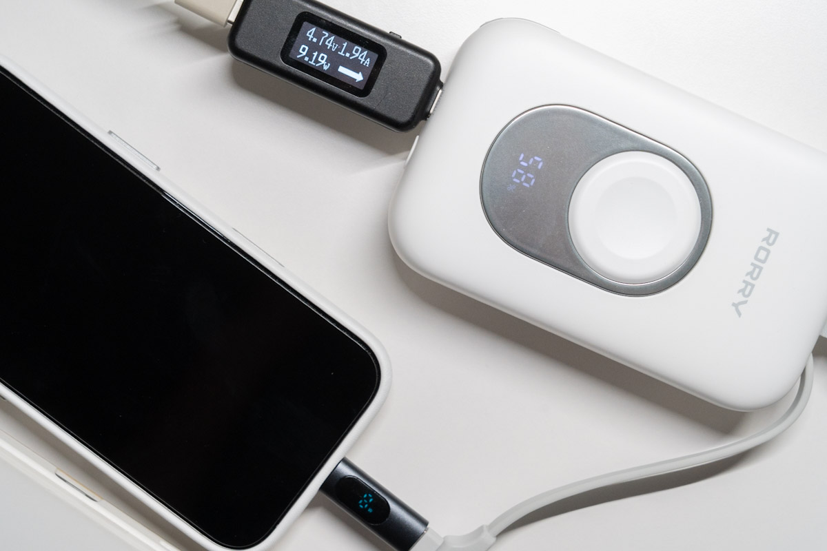 RORRY D2-20000でパススルー充電