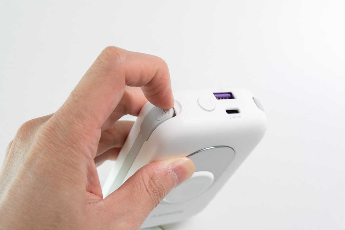 RORRY D2-20000のケーブルの取り外しが硬い