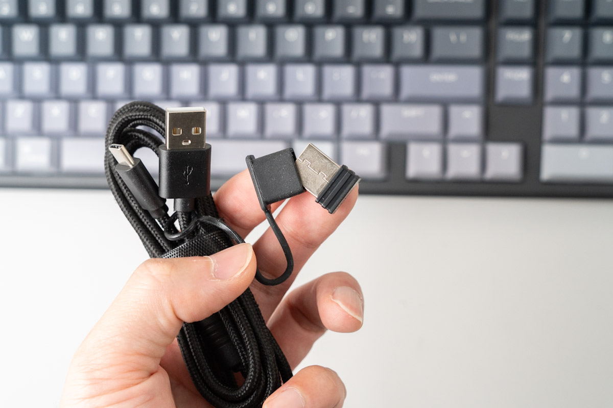 EPOMAKER Galaxy100 Lite付属のUSBレシーバー