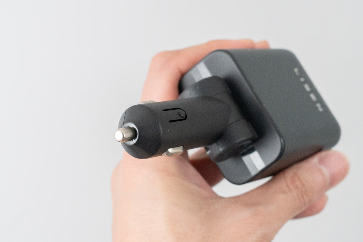 LISEN 巻取り式カーチャージャー