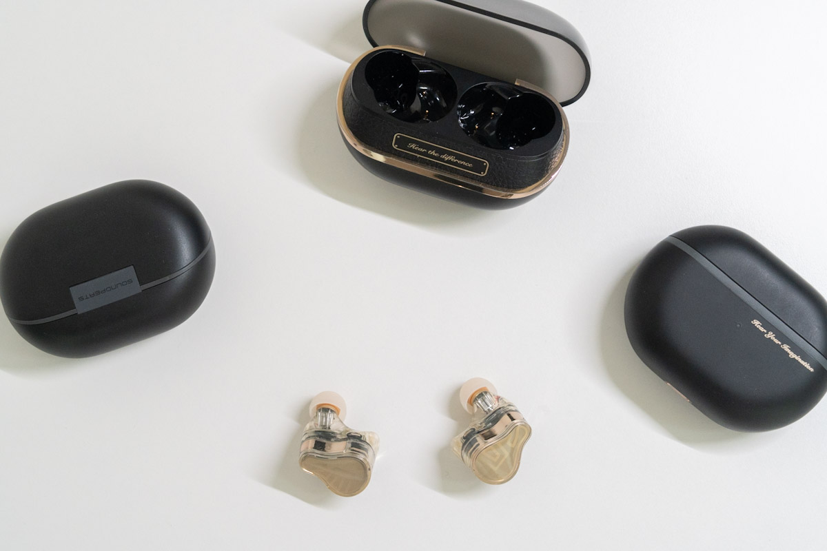 SOUNDPEATS H3とAir5 ProとCapsule3 Pro+