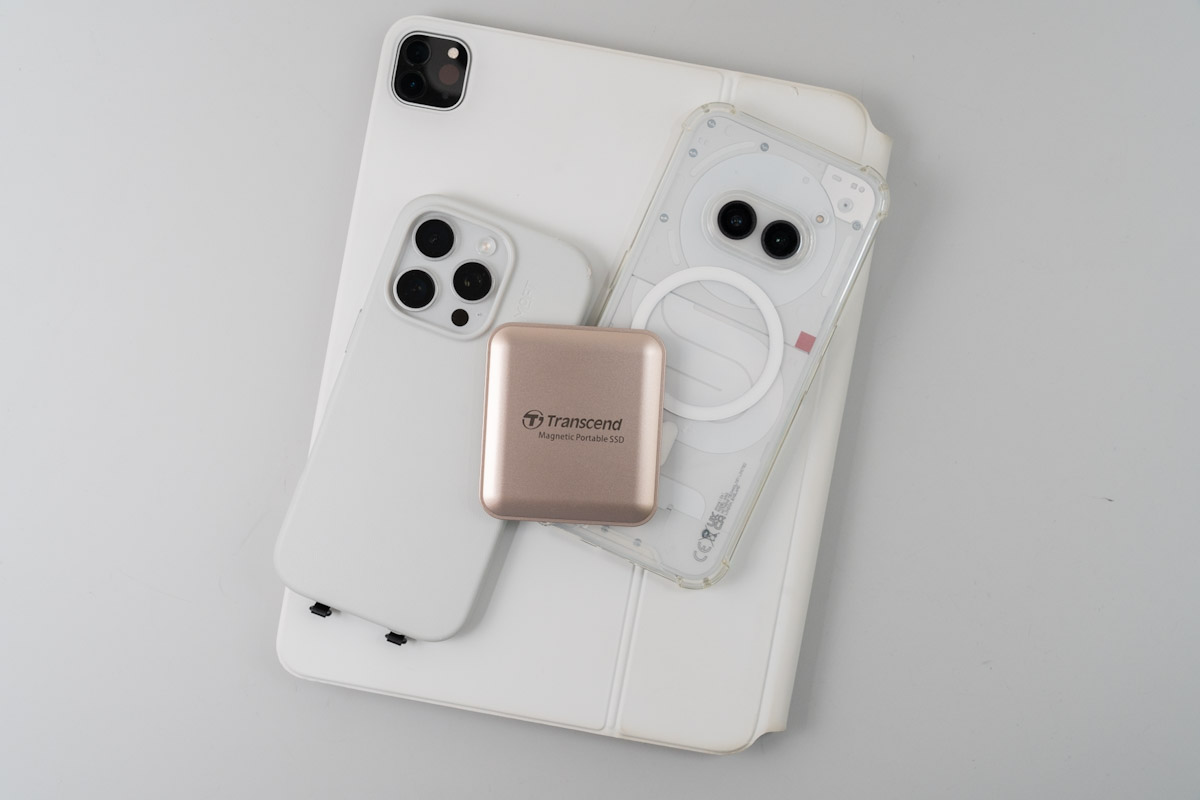 Transcend ESD420はiPhoneやAndroidでも使える