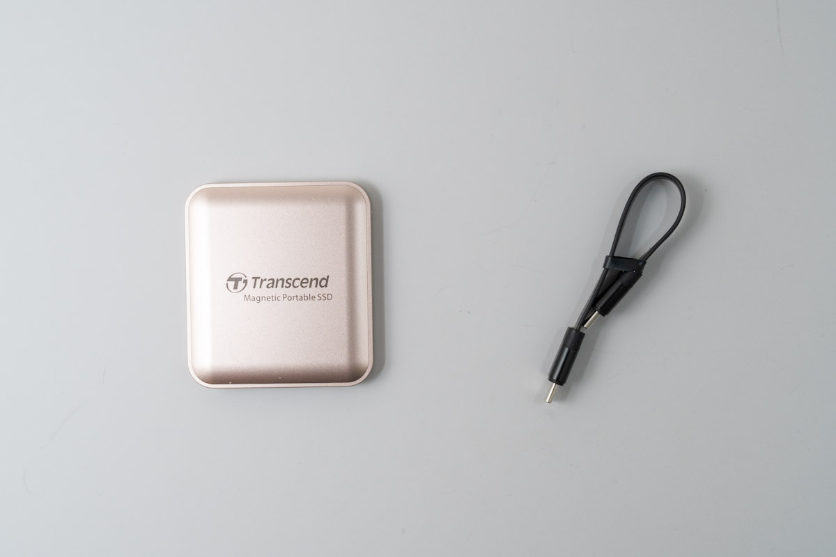 Transcend ESD420の同梱物