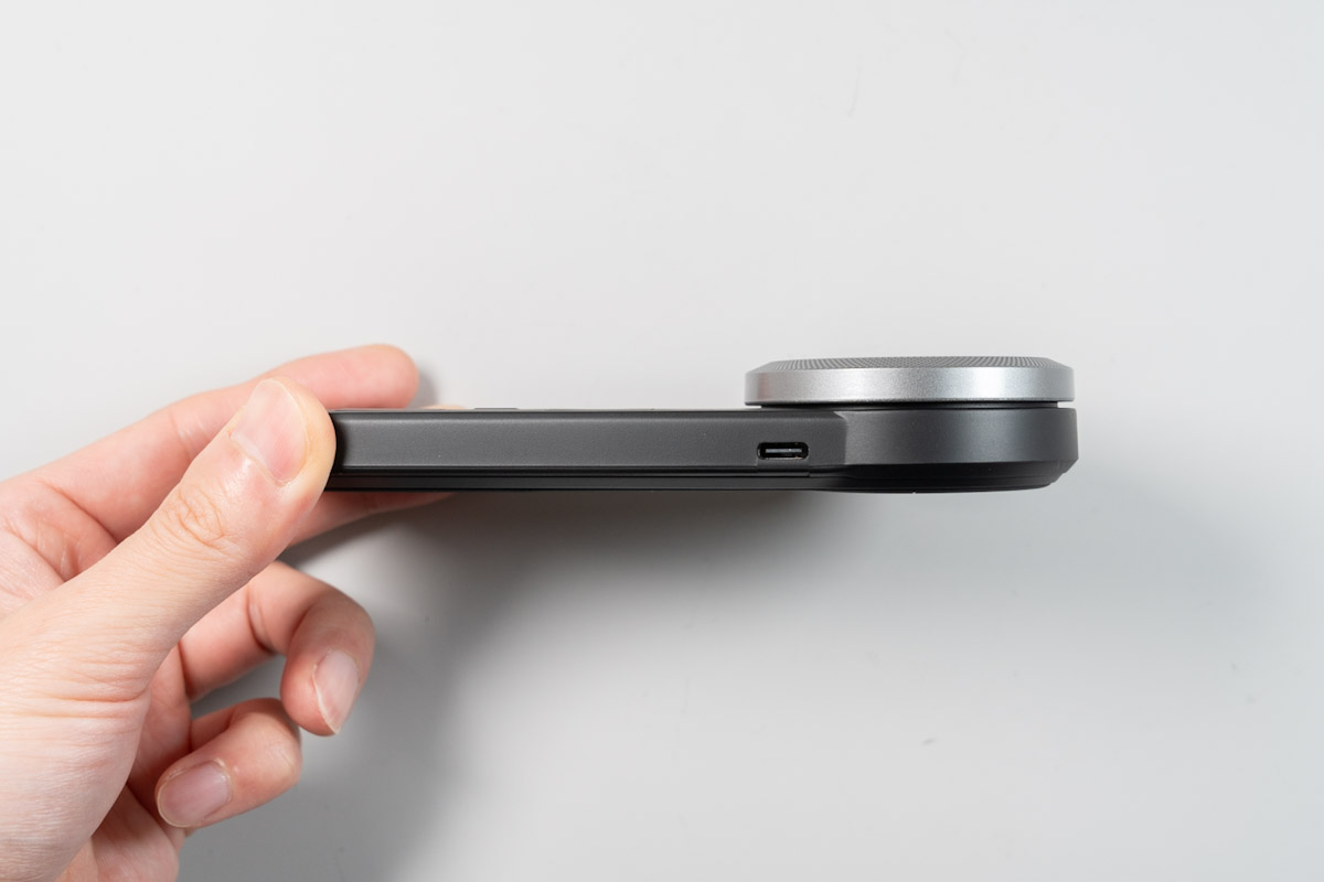 HUION Keydial Remote K40側面