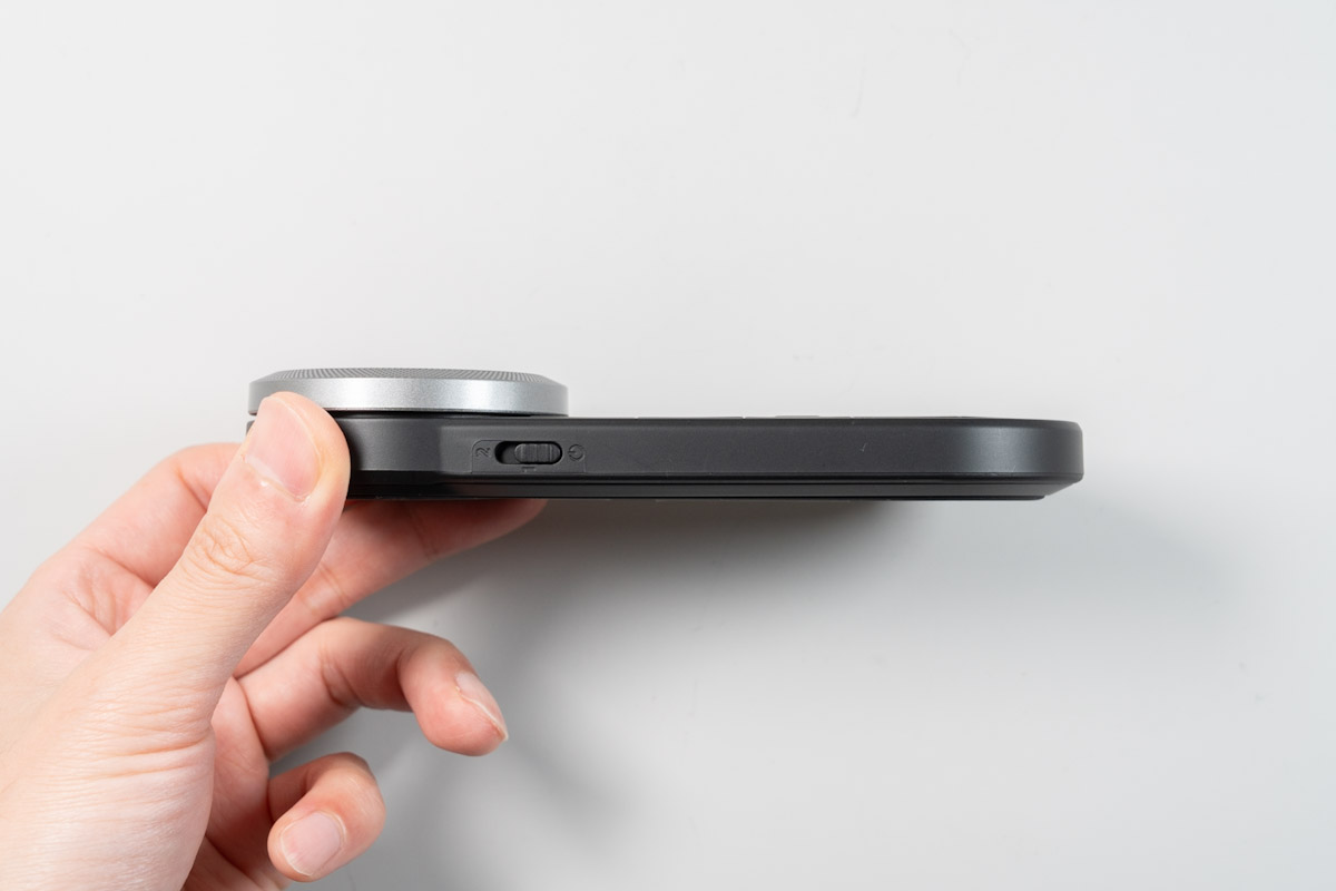 HUION Keydial Remote K40側面