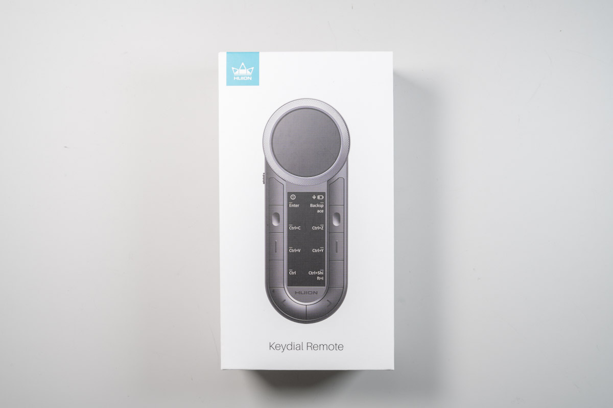 HUION Keydial Remote K40の箱