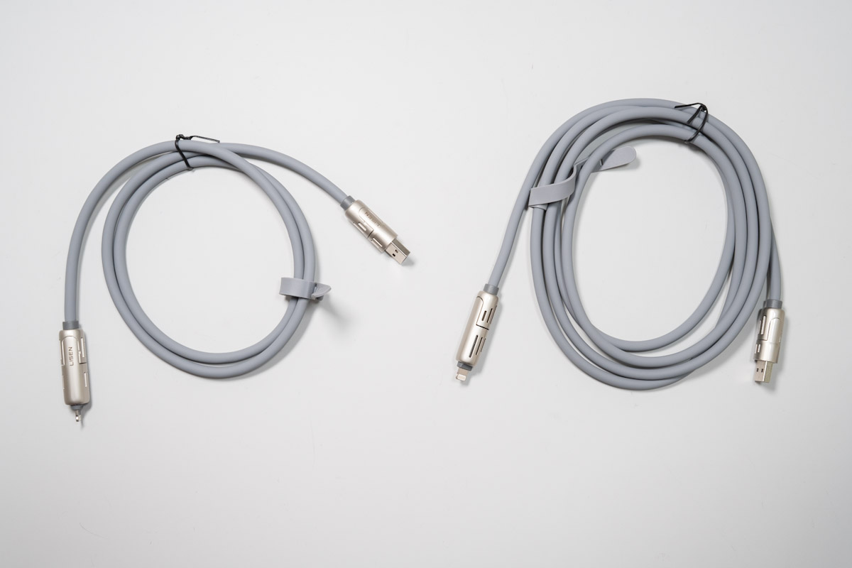 LISEN マルチ充電ケーブル 4in1