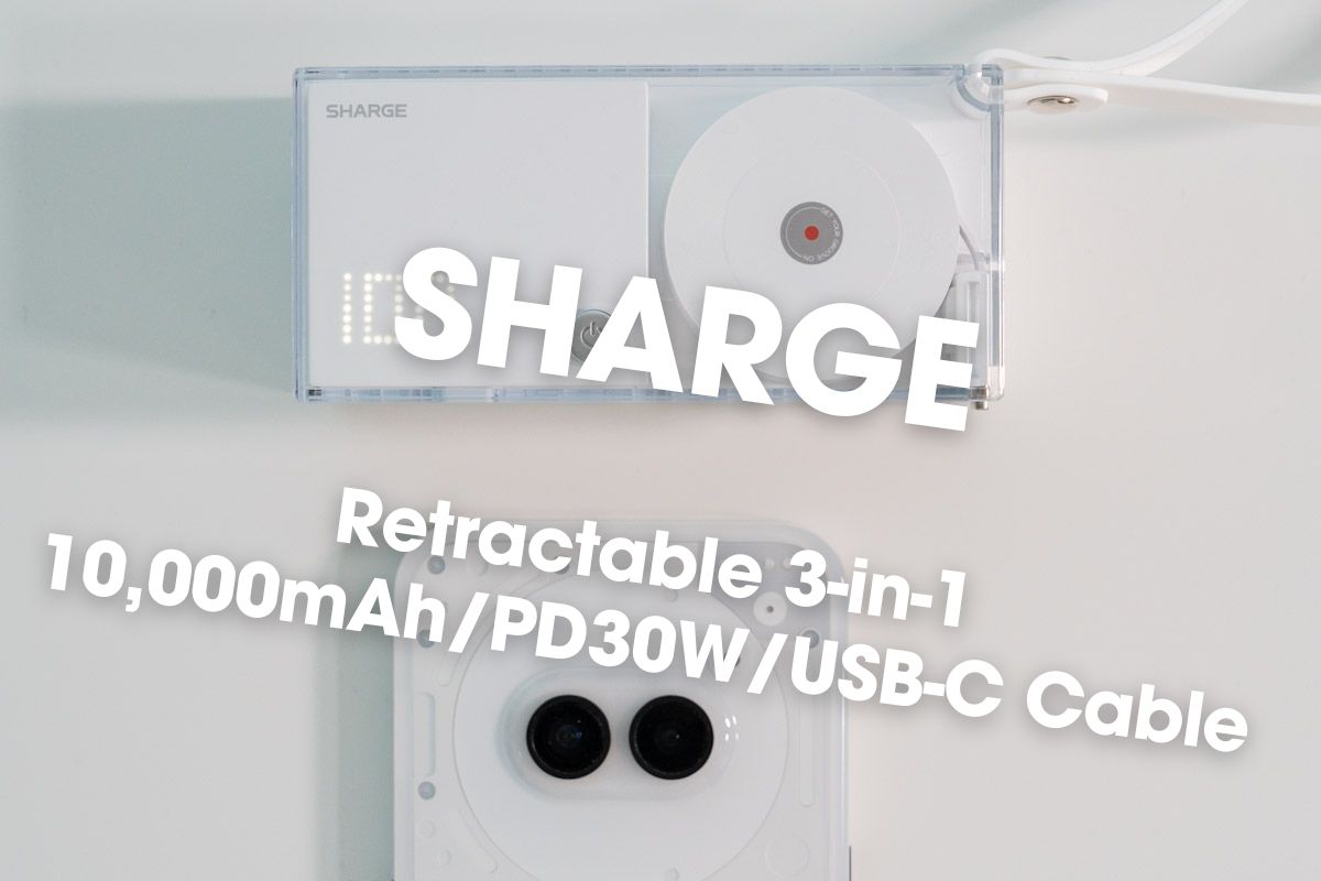 SHARGE Retractable 3-in-1