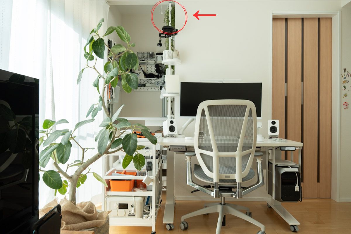 ZTE Kumo AX3000の設置場所