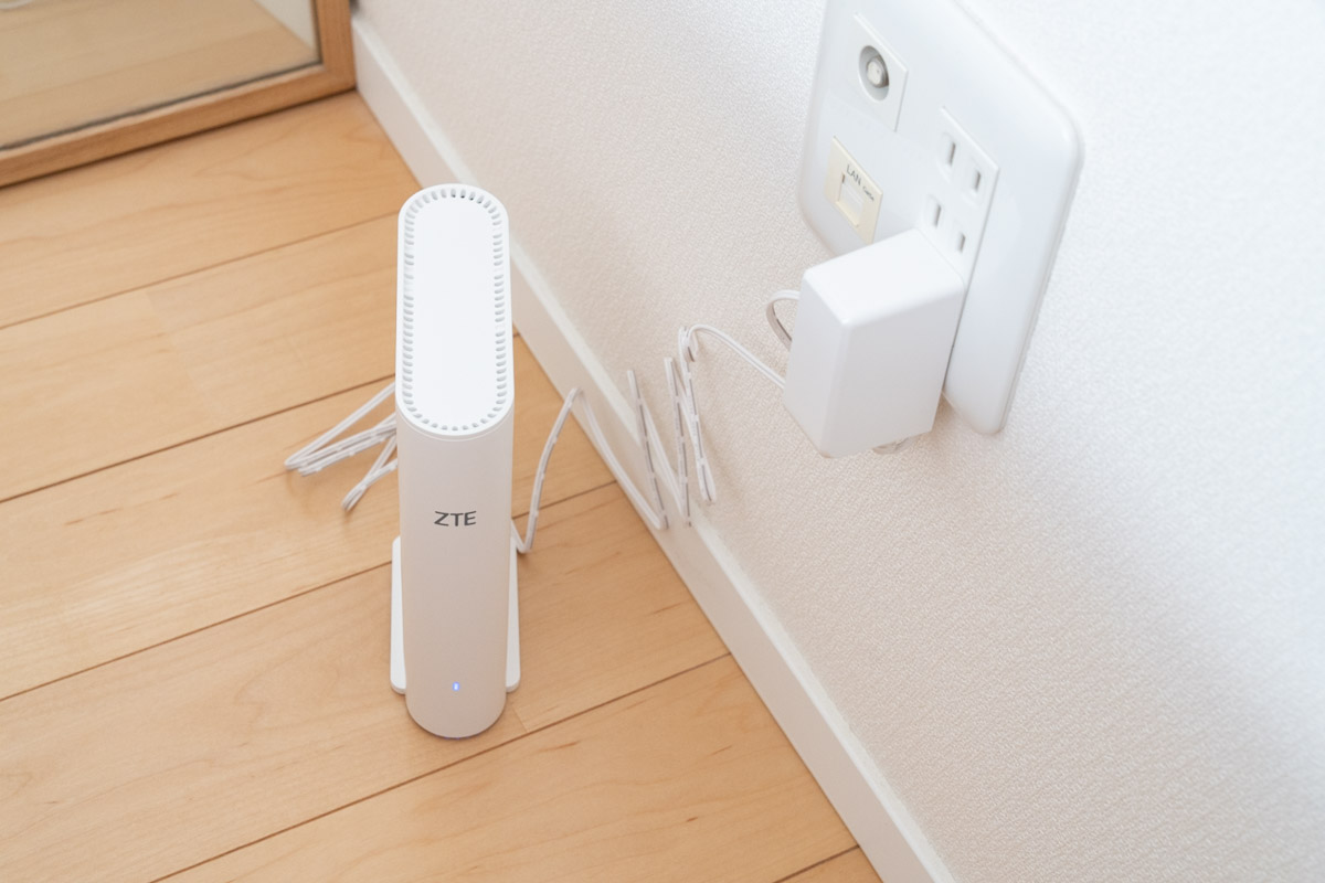 ZTE Sora AX3000を設置