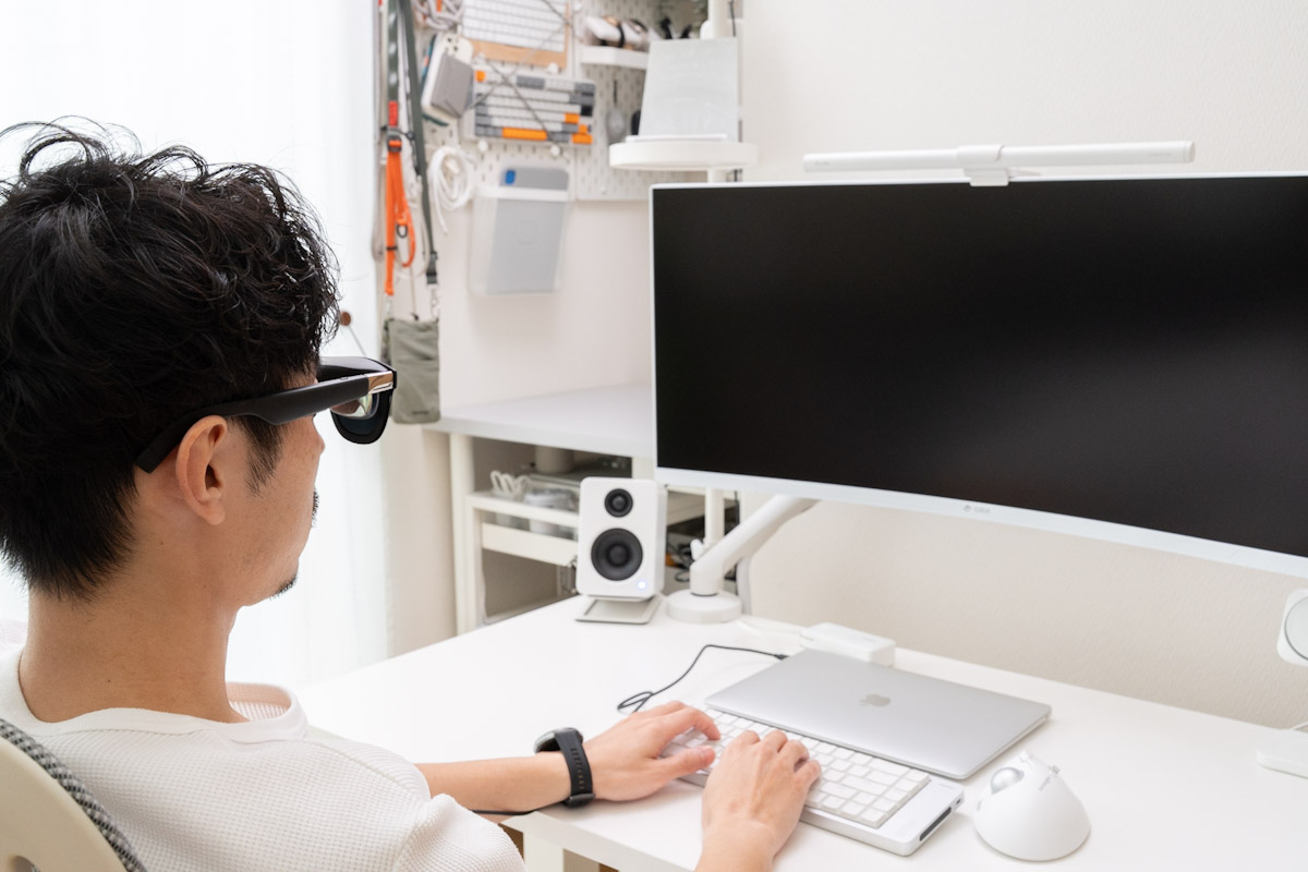 ARグラスで作業