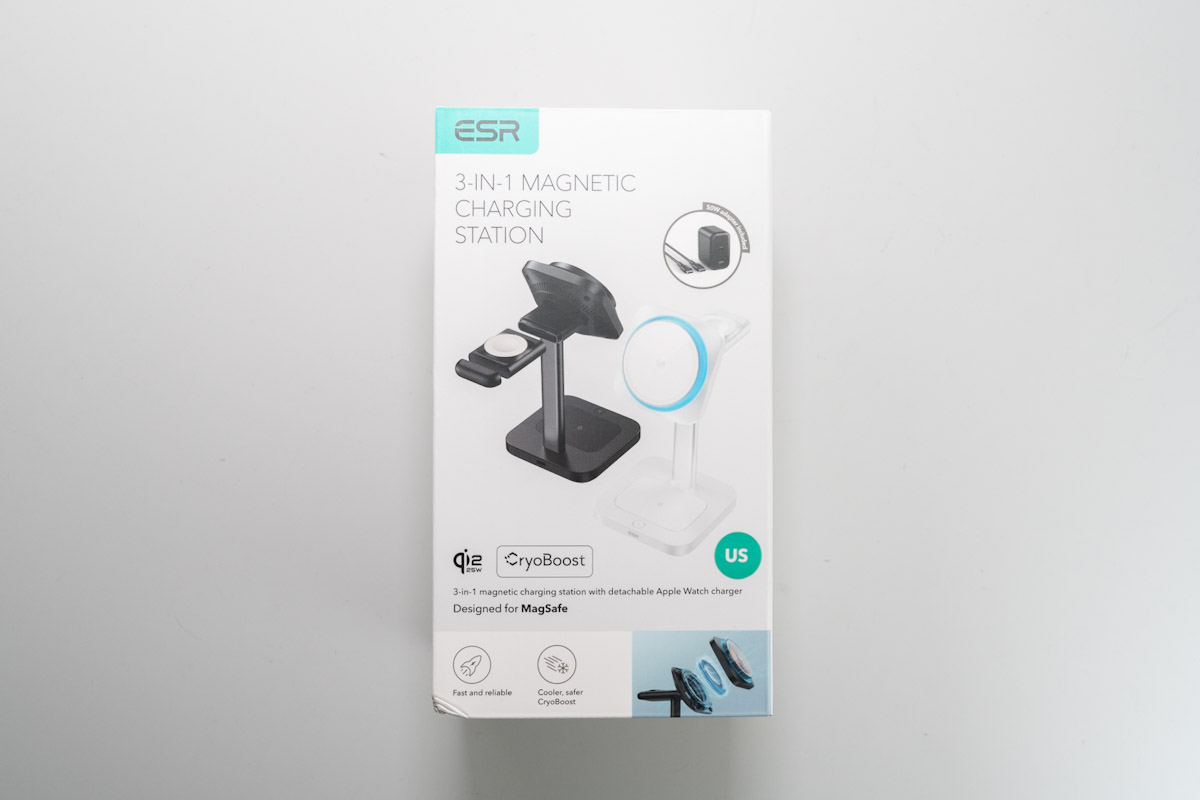 ESR 3-in-1 マグネット充電ステーション