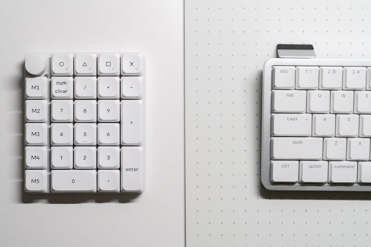 Keychron K0 MaxとLofree Flow2