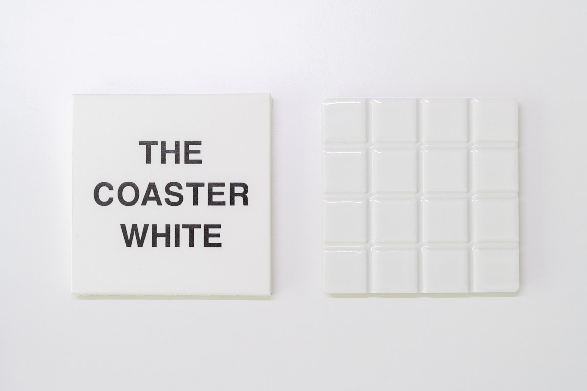 THE COASTER WHITE
