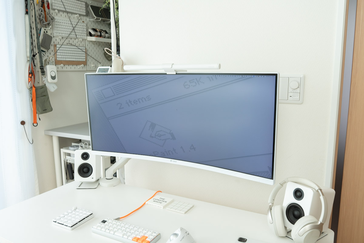 CRUA 34インチウルトラワイドモニター