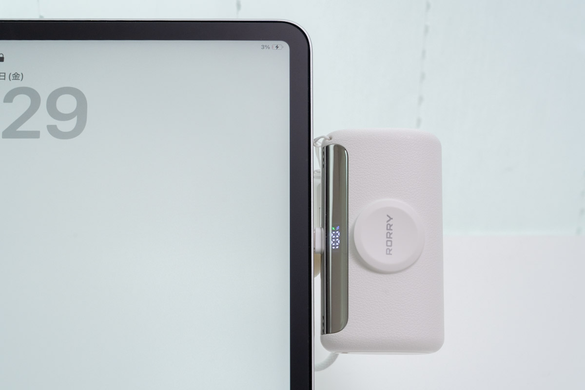 RORRY D5-10000とiPad