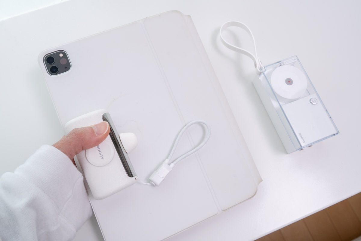 RORRY D5-10000とiPad