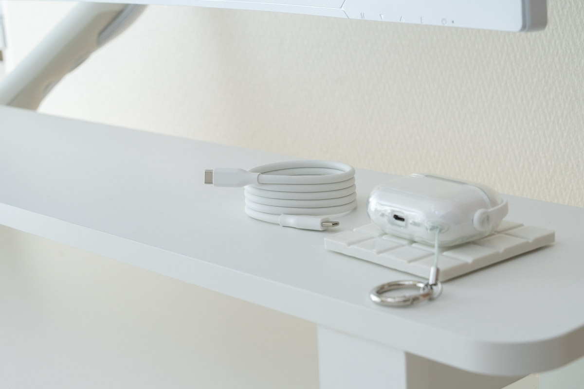 スパイラルシリコンケーブル