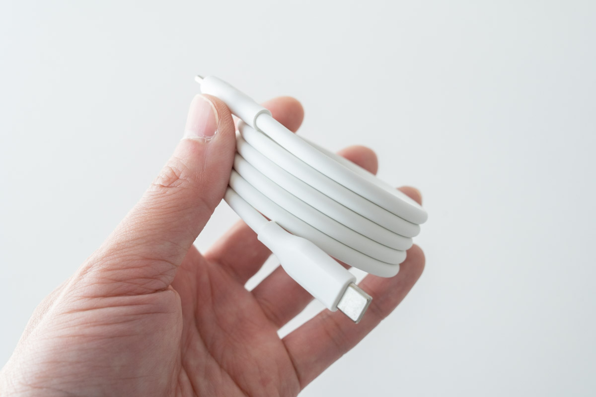 スパイラルシリコンケーブル