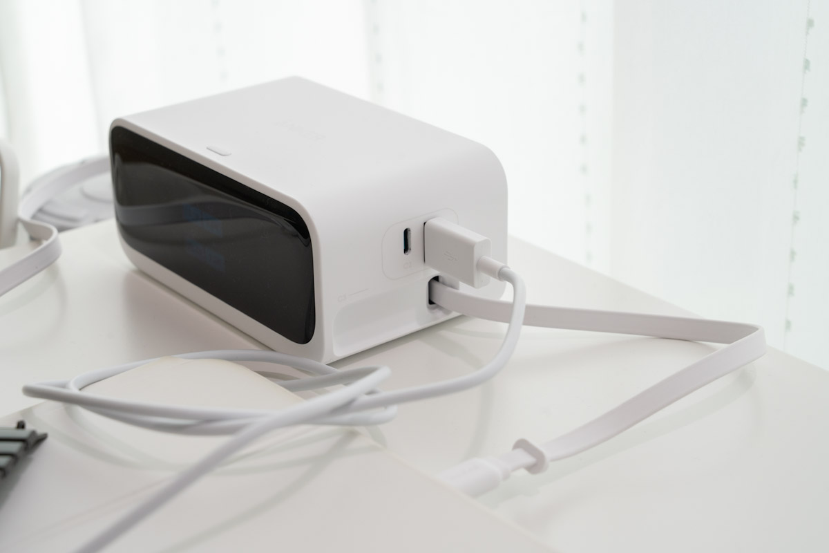 Anker Nano Charging Station (7-in-1, 100W, 巻取り式 USB-C ケーブル)