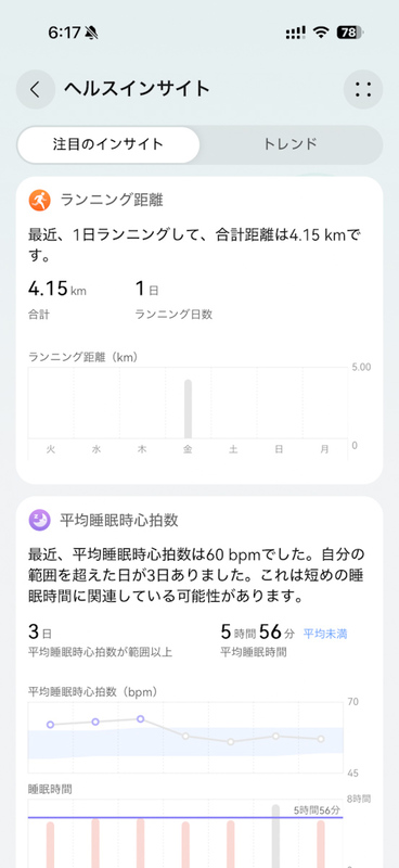 HUAWEI Health アプリ