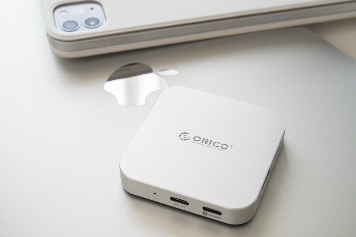 ORICO マグネット式 M.2 ドッキングステーション 8-IN-1 USB C ハブ（MG7）