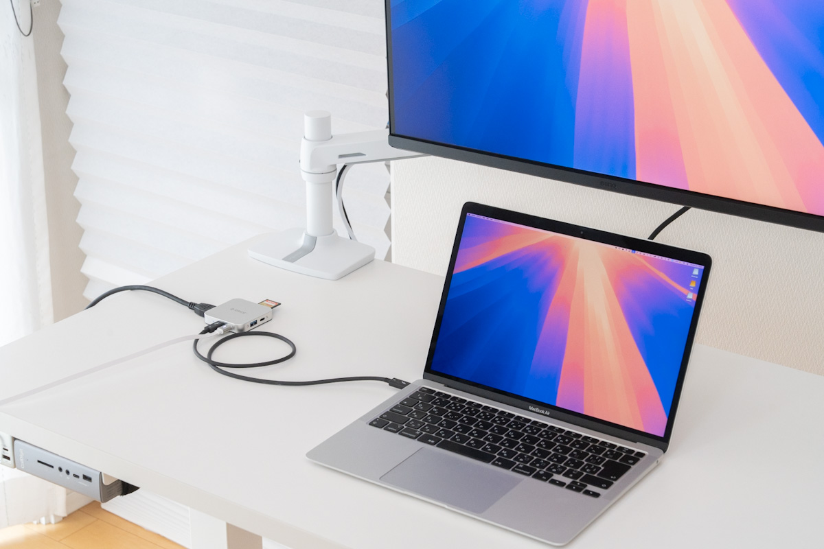 ORICO マグネット式 M.2 ドッキングステーション 8-IN-1 USB C ハブ（MG7）