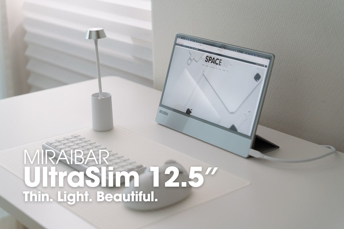 MIRAIBAR UltraSlim 12.5″