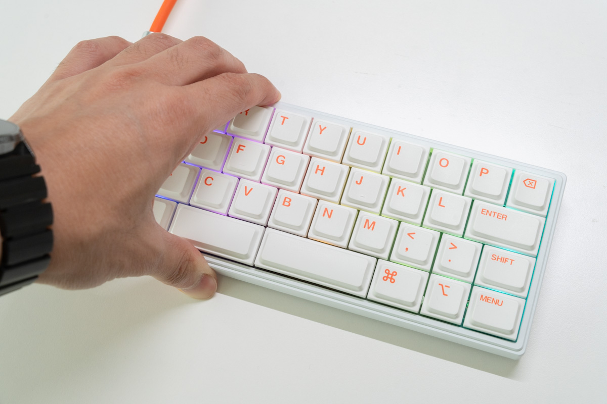 Chosfox Init40の安定感は抜群