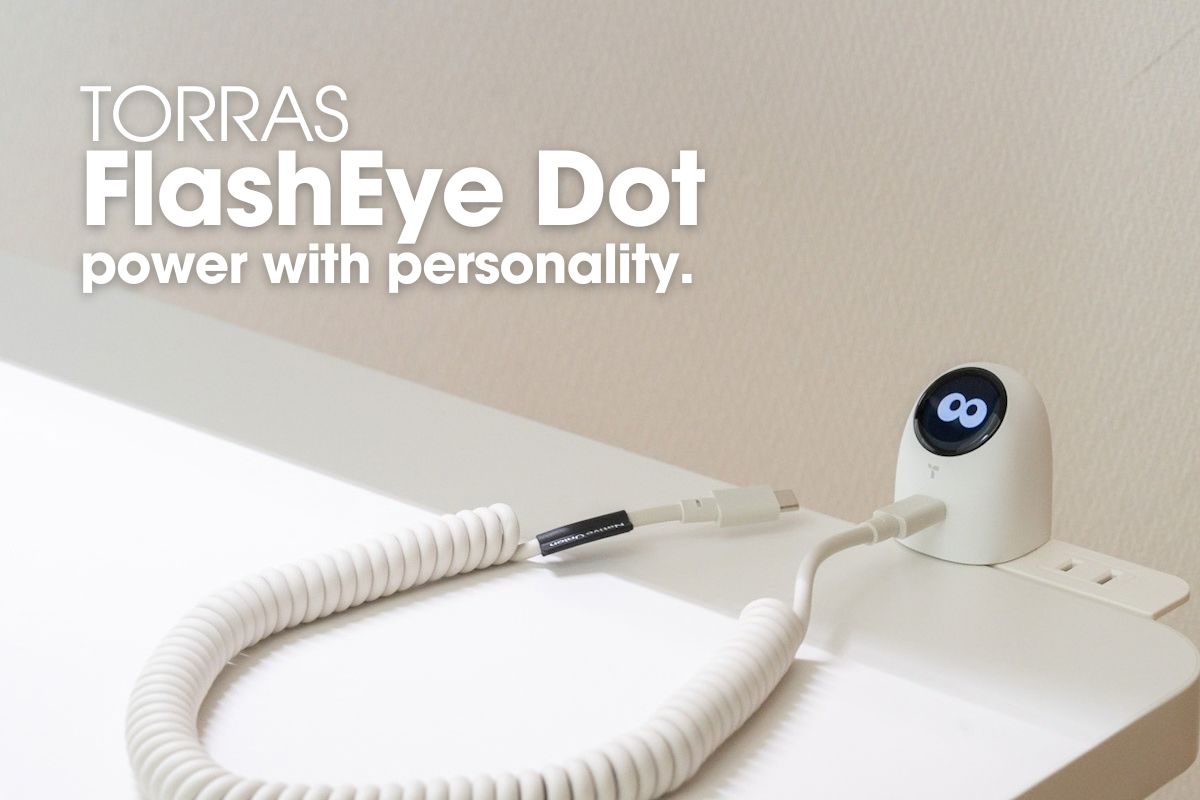 表情豊かな液晶ディスプレイを搭載したTORRAS FlashEye Dot